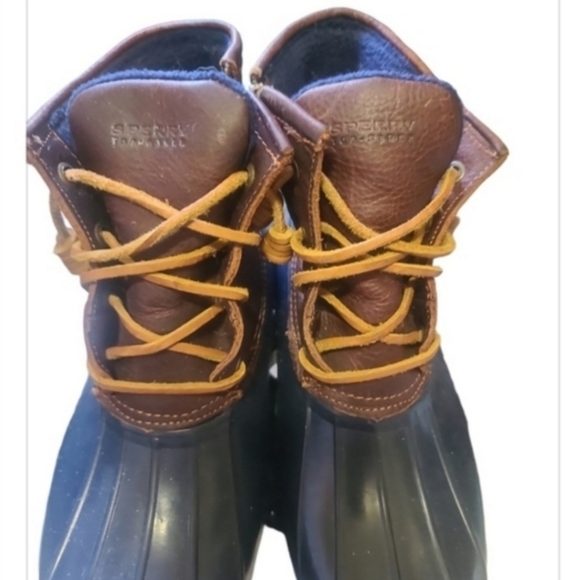 🧧Great Sperry Top Sider Saltwater Duck Boots/copy - Picture 3 of 13